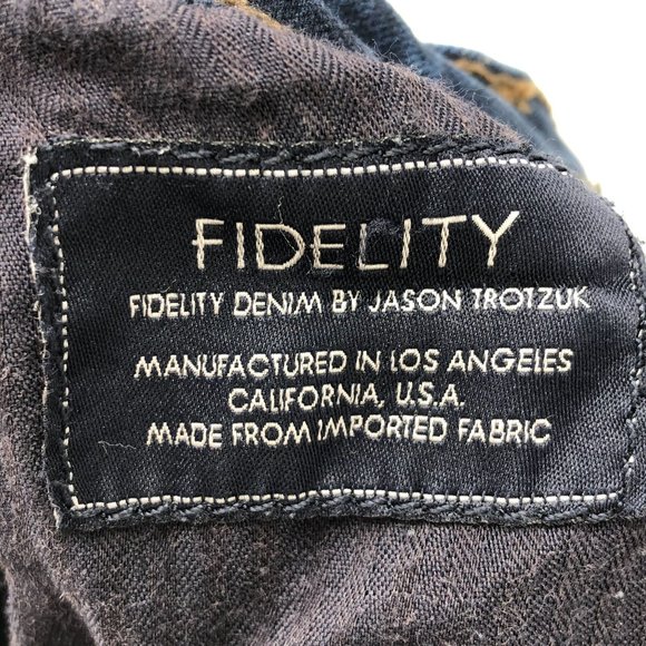 Fidelity Jeans 24 Denim Charlie Chevy Blue Jason Trotzuk - Picture 12 of 16
